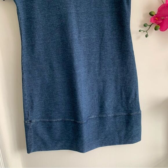 BLUE SHIRT DRESS - Picture 8 of 11